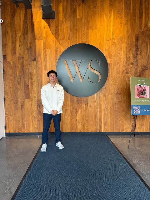 Diego at the WS Development office